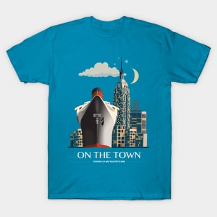 On The Town - Alternative Movie Poster T-Shirt